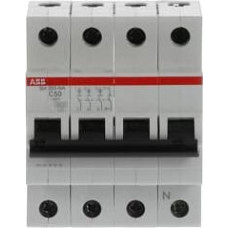 SH203-C50NA Automātslēdzis - 3P+N - 50A - C - (AC) 6 kA