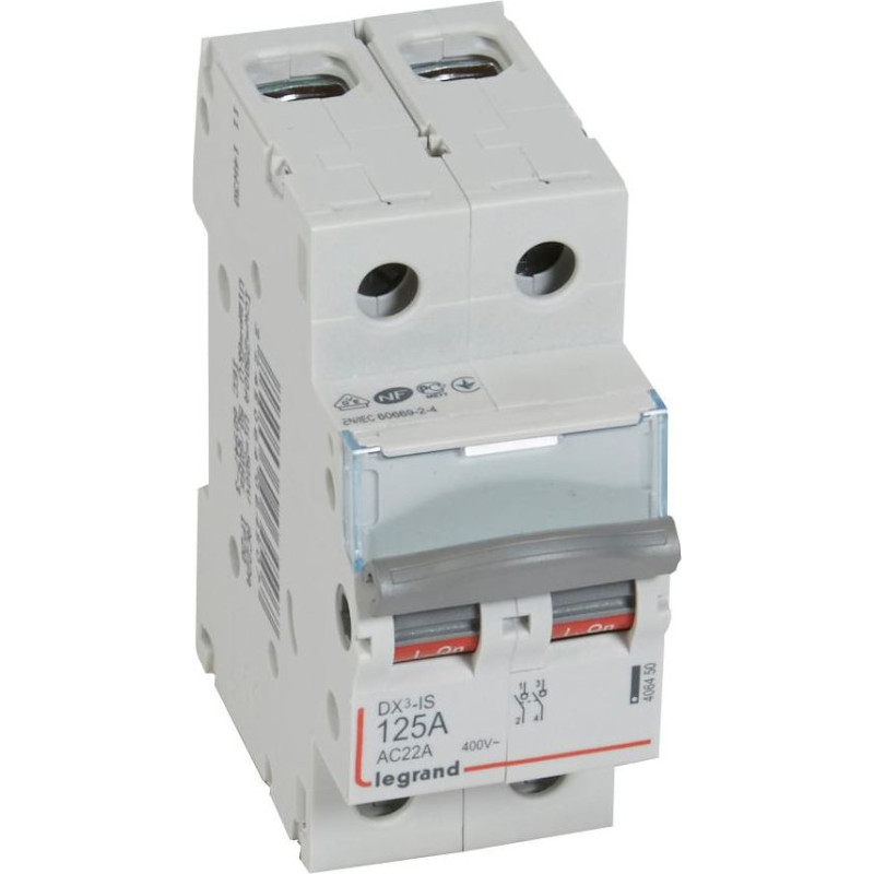 Slodzes slēdzis - 2P - 125A