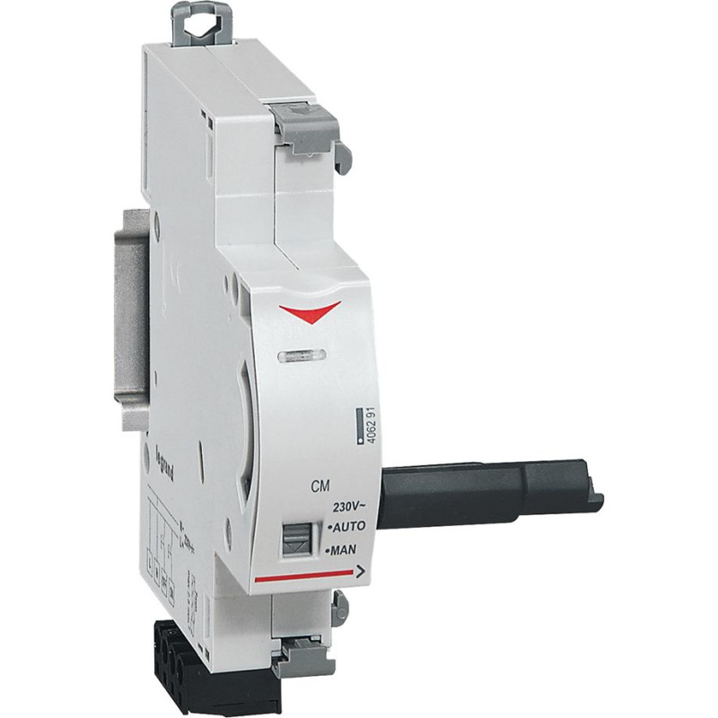 DX3 motorizēta piedziņa - 230 V - ierīcēm līdz 63 A ar 1 moduli uz polu