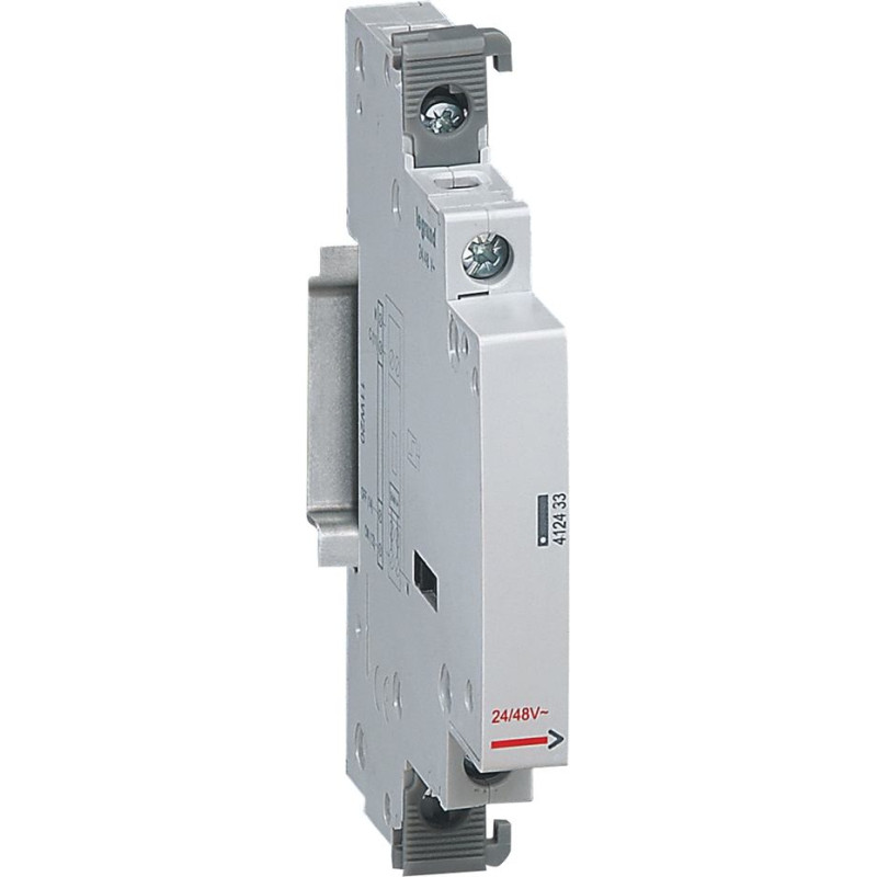 Centralizētās vadības palīgmodulis Legrand standarta impulsrelejam CX3 - 24 V~ / 48 V~