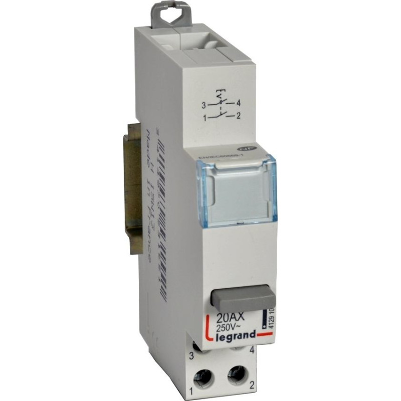 Vadības slēdzis - viena funkcija - 20 A - 250 V~ - 2 NO