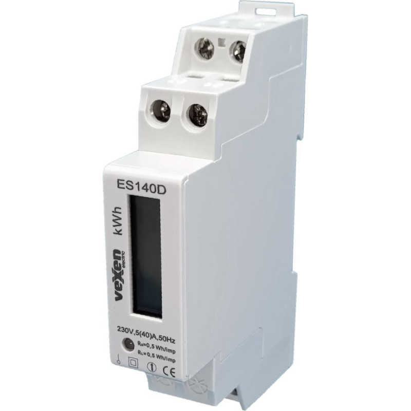 ES140D Vienfāžu elektroenerģijas skaitītājs 40A