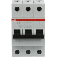 SH203-C6 Automātslēdzis - 3P - 6A - C - (AC) 6 kA