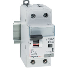 Kombinēts noplūdes automātslēdzis DX3 - 1P+N - C13 - 6kA - 30mA - A tips