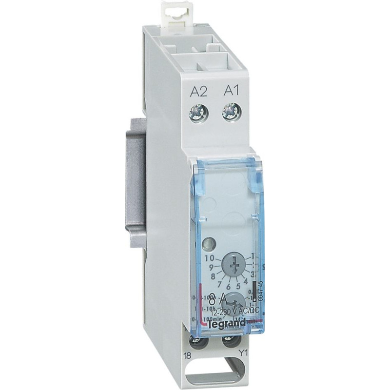 Laika relejs - aizture pēc barošanas padeves - 8 A - 250 V~ - Lexic