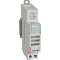 LED indikators - trīskāršs - 230/400 V~ - 3 bezkrāsainas lampas - 1 modulis