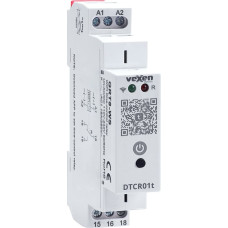 DTCR01t Daudzfunkcionāls WiFi TUYA laika relejs 1CO 16A ACDC 110-230V