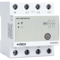 SW3N63t Modulārais viedslēdzis ar WiFi TUYA 3NO 63A AC230V