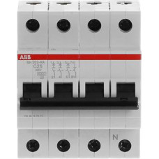 SH203-C25NA Automātslēdzis - 3P+N - 25A - C - (AC) 6 kA