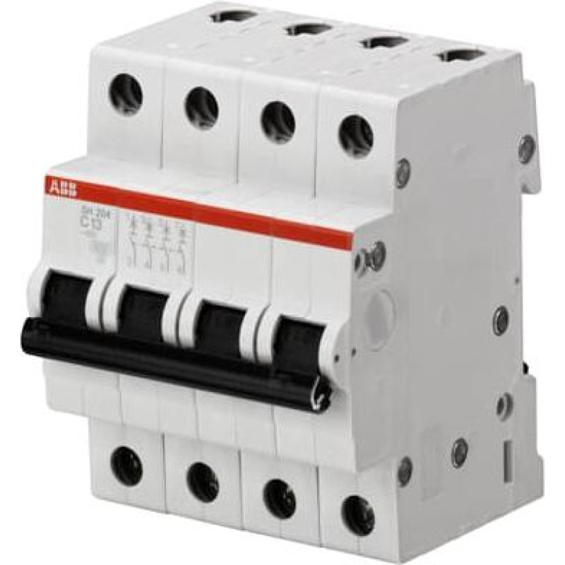 SH204-C0.5 Automātslēdzis - 4P - 0.5A - C - (AC) 6 kA
