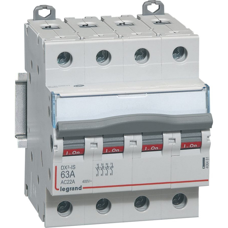 Slodzes slēdzis - 4P - 63A