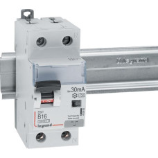 Kombinēts noplūdes automātslēdzis DX3 - 1P+N - B16 - 6kA - 30mA - A tips
