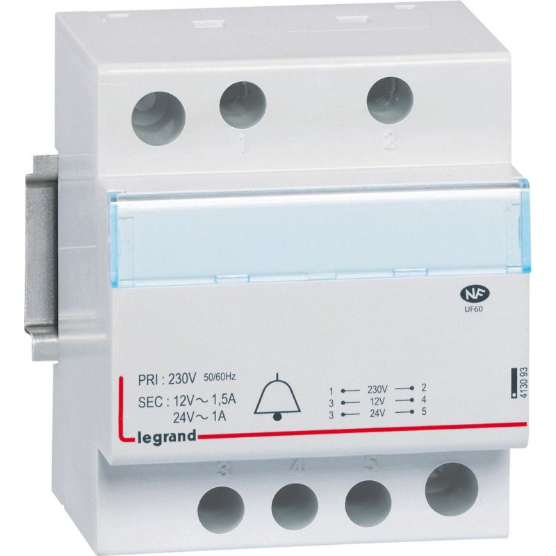 Zvana transformators - 230 V / 24-12 V - 24-18 VA