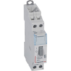 Standarta impulsrelejs CX3 - 2 poli - 16 A - 250 V~ - 2 NO kontakti - spoles spriegums 48 V~ - 1 modulis