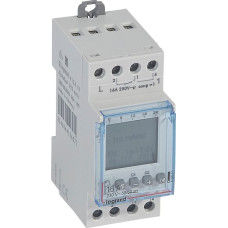 Programmējams laika slēdzis ar digitālu displeju - āra apgaismojumam - 2 izejas