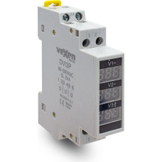 DVI3P Digitālais trīsfāžu sprieguma indikators AC500V