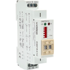 DMFR41U digitālais multifunkcionālais laika relejs 1CO 16A ACDC 12-230V