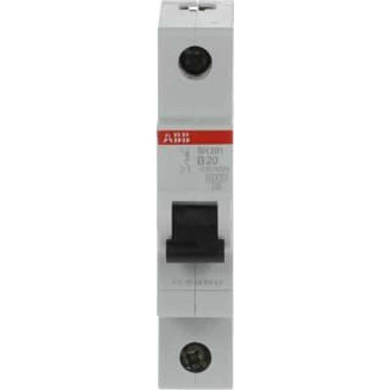 SH201-B20 Automātslēdzis - 1P - 20A - B - (AC) 6 kA