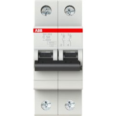SH202-C50 Automātslēdzis - 2P - 50A - C - (AC) 6 kA